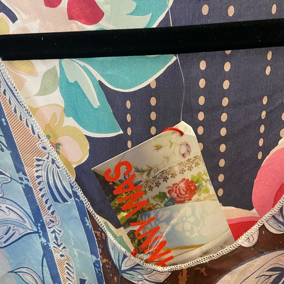 Johnny Was silk handkerchief maxi - SZ Small - Picture 4 of 5